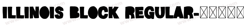 ILLINOIS block Regular字体转换